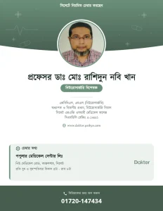 প্রফেসর ডাঃ মো. রাশিদুন নবি খান — নিউরো সার্জারি বিশেষজ্ঞ